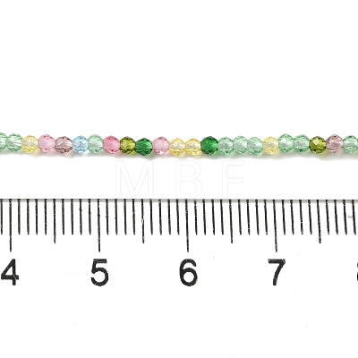 Transparent Glass Beads Strands EGLA-P061-03A-1