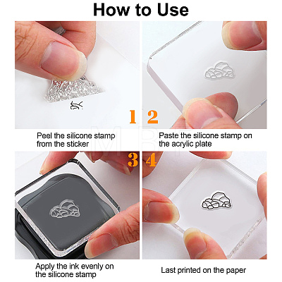 PVC Plastic Stamps DIY-WH0167-56-579-1