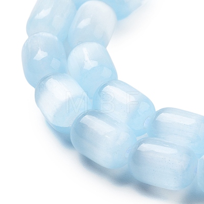 Natural Selenite Beads Strands G-F750-B-04-1