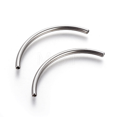 Tarnish Resistant 304 Stainless Steel Tube Beads LS-STAS-G192-19P-1