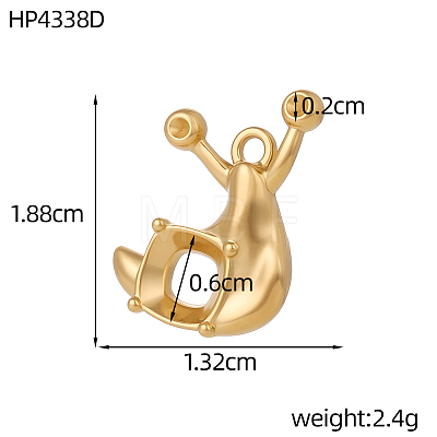 304 Stainless Steel Pendants SA-OY001-55G-1