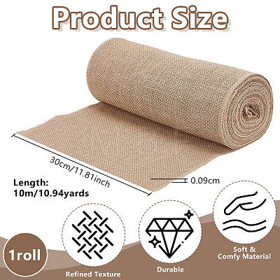 Linen Roll Fabric DIY-WH0816-178-1