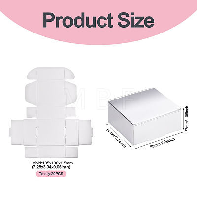 Square Paper Folding Shipping Boxes CON-TAC0001-23-1