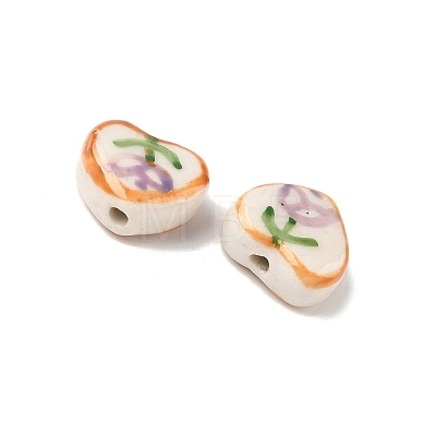 Handmade Porcelain Beads PORC-D011-01B-1