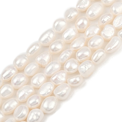 Natural Cultured Freshwater Pearl Beads Strands PEAR-P064-20J-06A-1