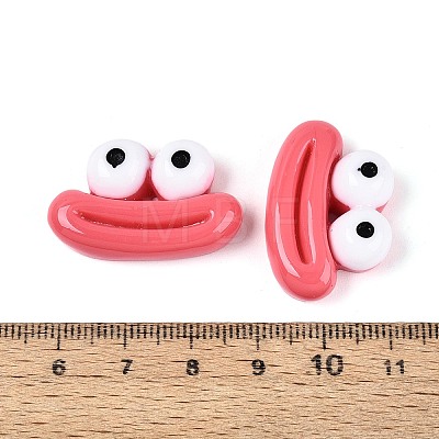 Opaque Resin Decoden Cabochons RESI-N051-15C-1
