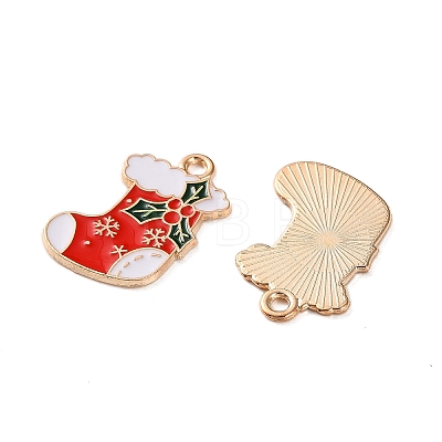 Alloy Enamel Pendants LS-ENAM-I061-01KCG-18-1