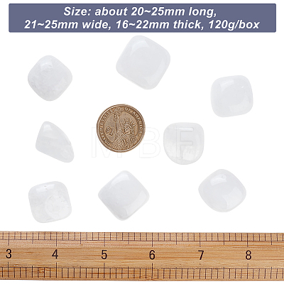 Olycraft Natural Quartz Crystal Beads G-OC0003-63-1