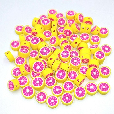 Handmade Polymer Clay Beads Accessories CLAY-TAC0001-09-1