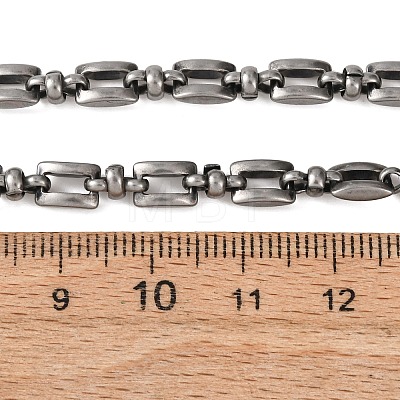 Unisex 304 Stainless Steel Necklaces NJEW-C115-07AS-1
