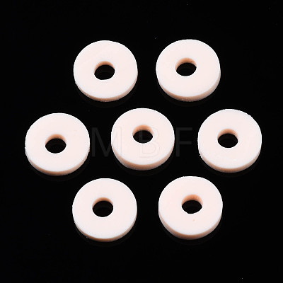 Eco-Friendly Handmade Polymer Clay Beads CLAY-R067-8.0mm-B48-1