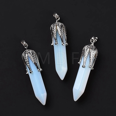 Opalite Big Pointed Pendants G-E059-03AS-10-1