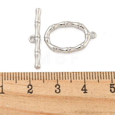 Brass Toggle Clasps KK-A223-13P-1