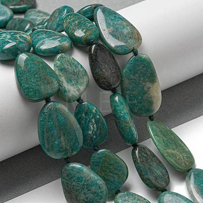 Natural Amazonite Beads Strands G-F645-02A-1