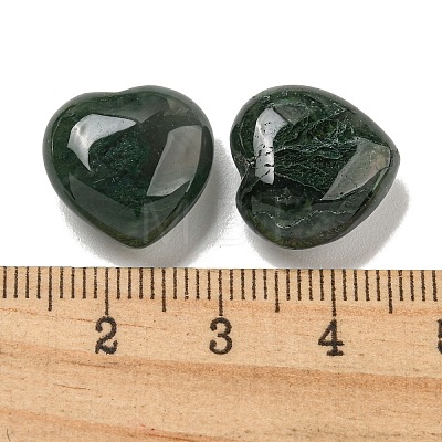 Natural Moss Agate Beads G-P531-A20-01-1