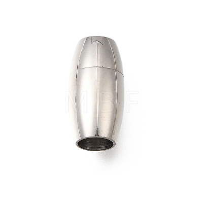 304 Stainless Steel Magnetic Clasps STAS-H263-06P-1