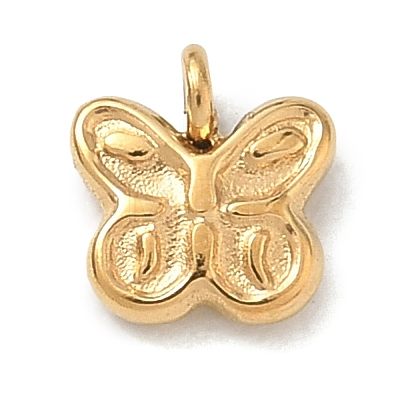 304 Stainless Steel Charms SA-CBAF41E-01E-G-1