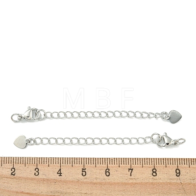 Rack Plating Brass Chain Extender X-FIND-T071-14P-1