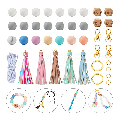 DIY Keychain Wristlet Making Kit DIY-TA0004-21-1