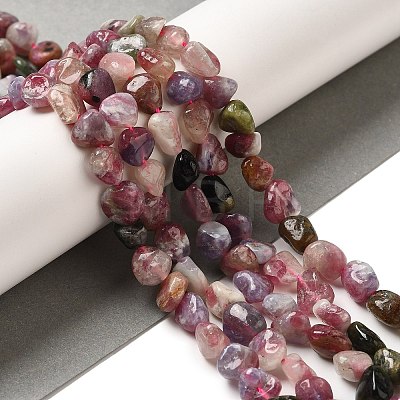 Natural Tourmaline Beads Strands G-L608-A08-02-1