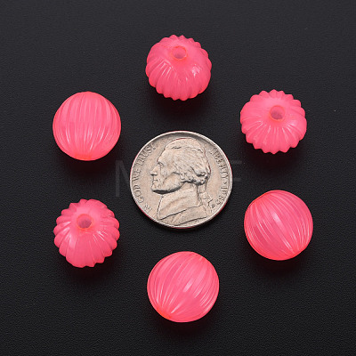 Imitation Jelly Acrylic Beads MACR-S373-11-E09-1