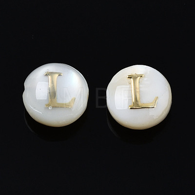 Natural Freshwater Shell Beads SHEL-S278-036L-1