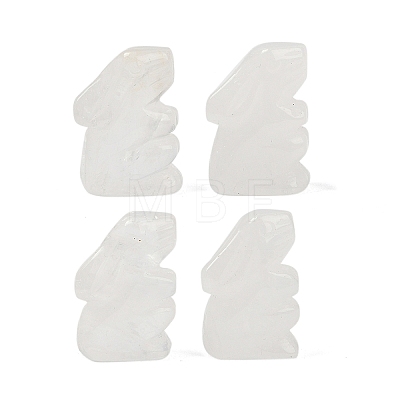 Natural Quartz Crystal Rabbit Display Decorations G-R007-02I-1