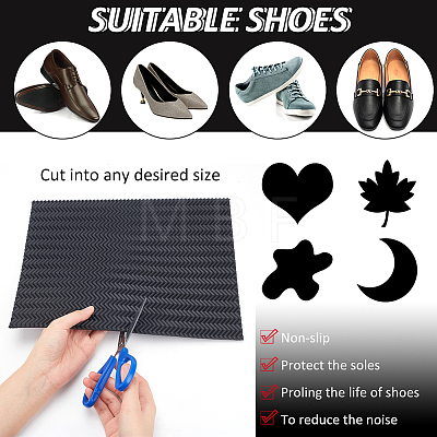 Anti Skid Rubber Shoes Bottom DIY-WH0430-353-1