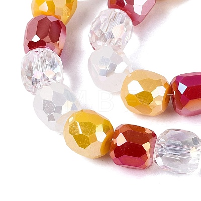 Electroplate Mixed Styles Glass Beads Strands EGLA-N022-13A-A05-1