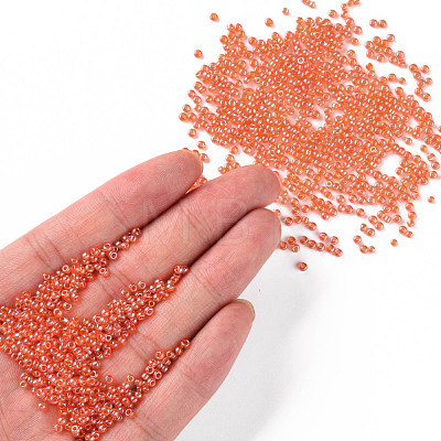 12/0 Grade A Round Glass Seed Beads X-SEED-Q011-F506-1