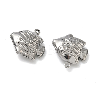 304 Stainless Steel Pendants STAS-P433-14C-P-1