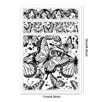 Custom Summer Theme PVC Plastic Clear Stamps DIY-WH0631-0032-1