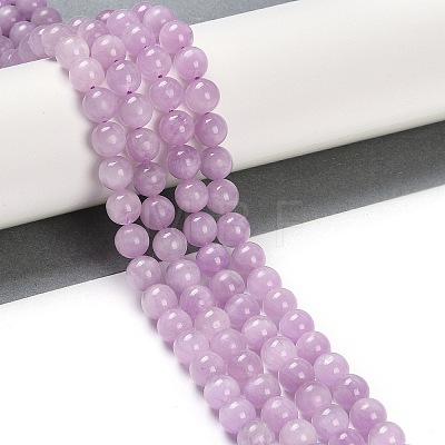 Natural Kunzite Beads Strands G-K285-01-8mm-1