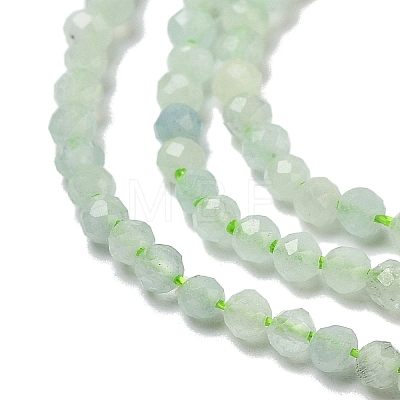 Natural Green Opal Beads Strands G-Z035-A02-01D-1