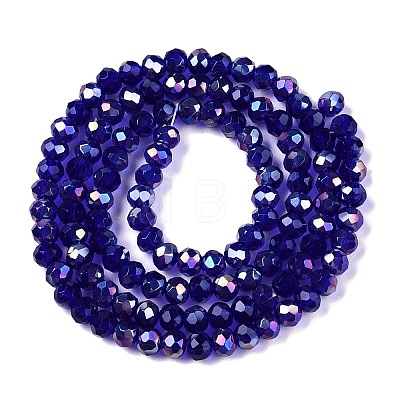 Electroplate Glass Beads Strands LS-EGLA-A044-T3mm-B06-1