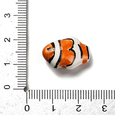 Handmade Porcelain Beads PORC-A028-01B-1