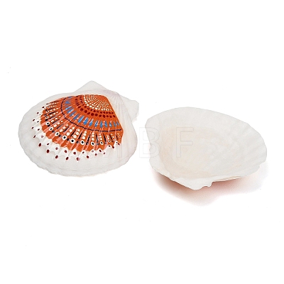 Printed Natural Shell Big Pendants SH-CBA93AD-19B-1