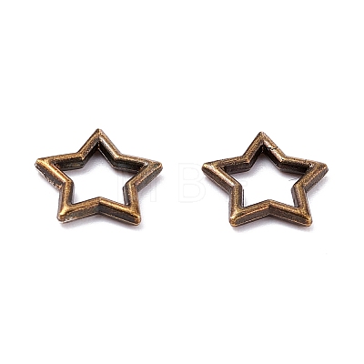 Zinc Alloy Links PALLOY-WH0036-21AB-1