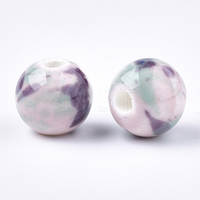Handmade Porcelain Beads PORC-Q262-03S-1
