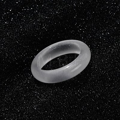 Cat Eye Finger Rings RJEW-G363-01B-09-1