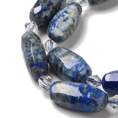 Natural Lapis Lazuli Beads Strands G-H297-A02-01-1