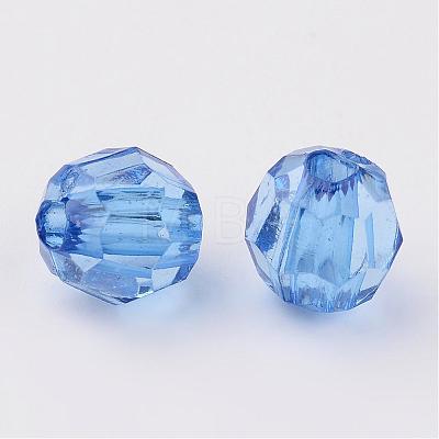 Transparent Acrylic Beads DB8mmC-31-1