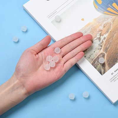 Transparent Acrylic Ball Beads FACR-R021-12mm-16-1