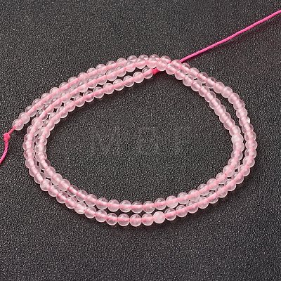 Natural Rose Quartz Strand X-G-G680-58-1