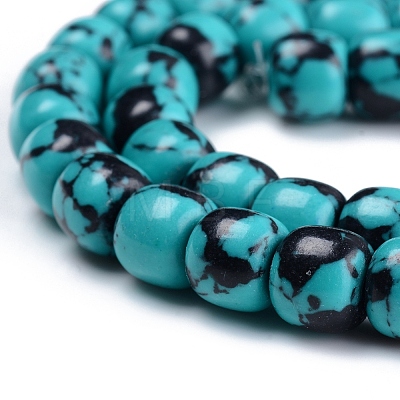 Synthetic Turquoise Beads Strands G-E266-09A-01-1