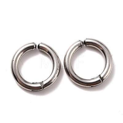 201 Stainless Steel Clip-on Earrings EJEW-Z014-01B-P01-1