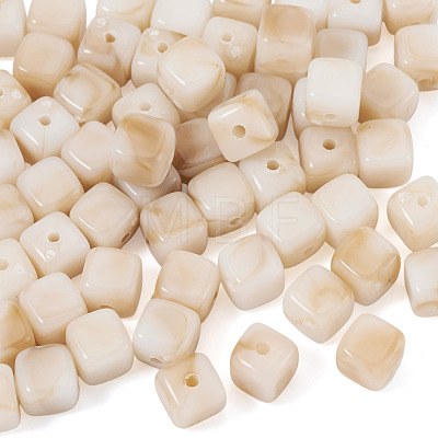 60Pcs Transparent Acrylic Beads OACR-TA0004-88D-1