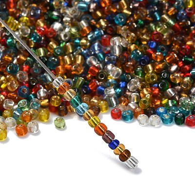 8/0 Glass Seed Beads SEED-A005-3mm-1