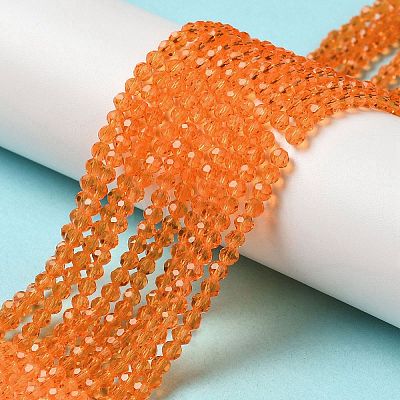 Transparent Glass Beads Strands EGLA-A035-T3mm-D05-1