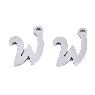 201 Stainless Steel Charms STAS-T044-217P-W-1